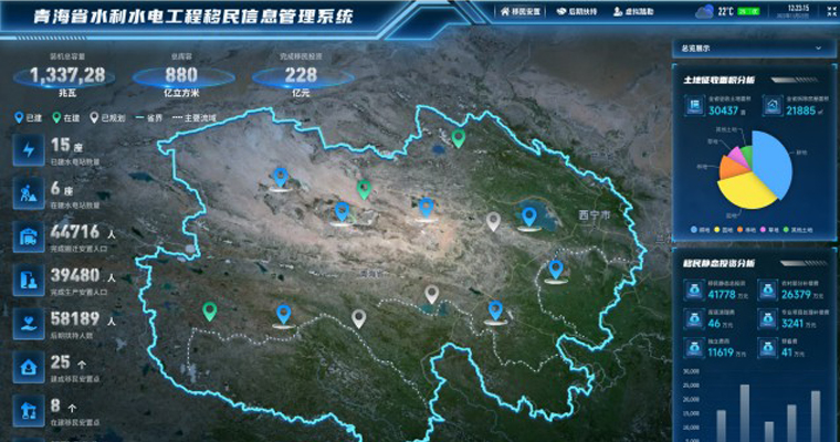 青海省水利水电工程移民信息管理系统